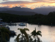 Sunset View from Boathouse Port Douglas