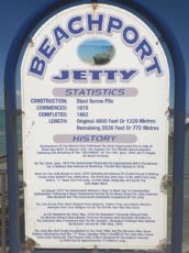 Beachport Jetty sign