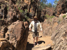 David at Sacred canyon