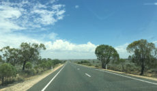 On the road to Wilpena Pound