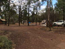 Wilpena Pound Campsite - Our tent