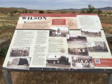 Wilson information board