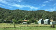 Tobacco Kilns at the approach to Myrtleford.