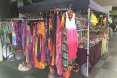 Mildura Market colorful clothing