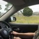 David driving to Tarra Valley