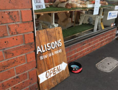 Alisons near Prahran Market and had an Ice coffee with Portuguese tarts and danishes