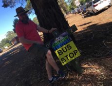 Chillout Bus Stop Daylesford Holiday Park