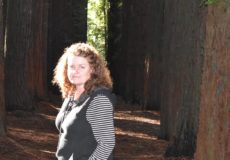 Megan at Redwood Forest located just out of Warburton in Victoria Australia