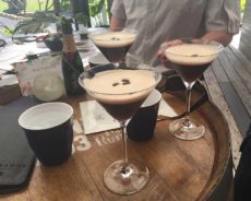 Birthday Drinks at Barbados - Expresso Martinis