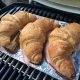 Croissants cooked on the Weber